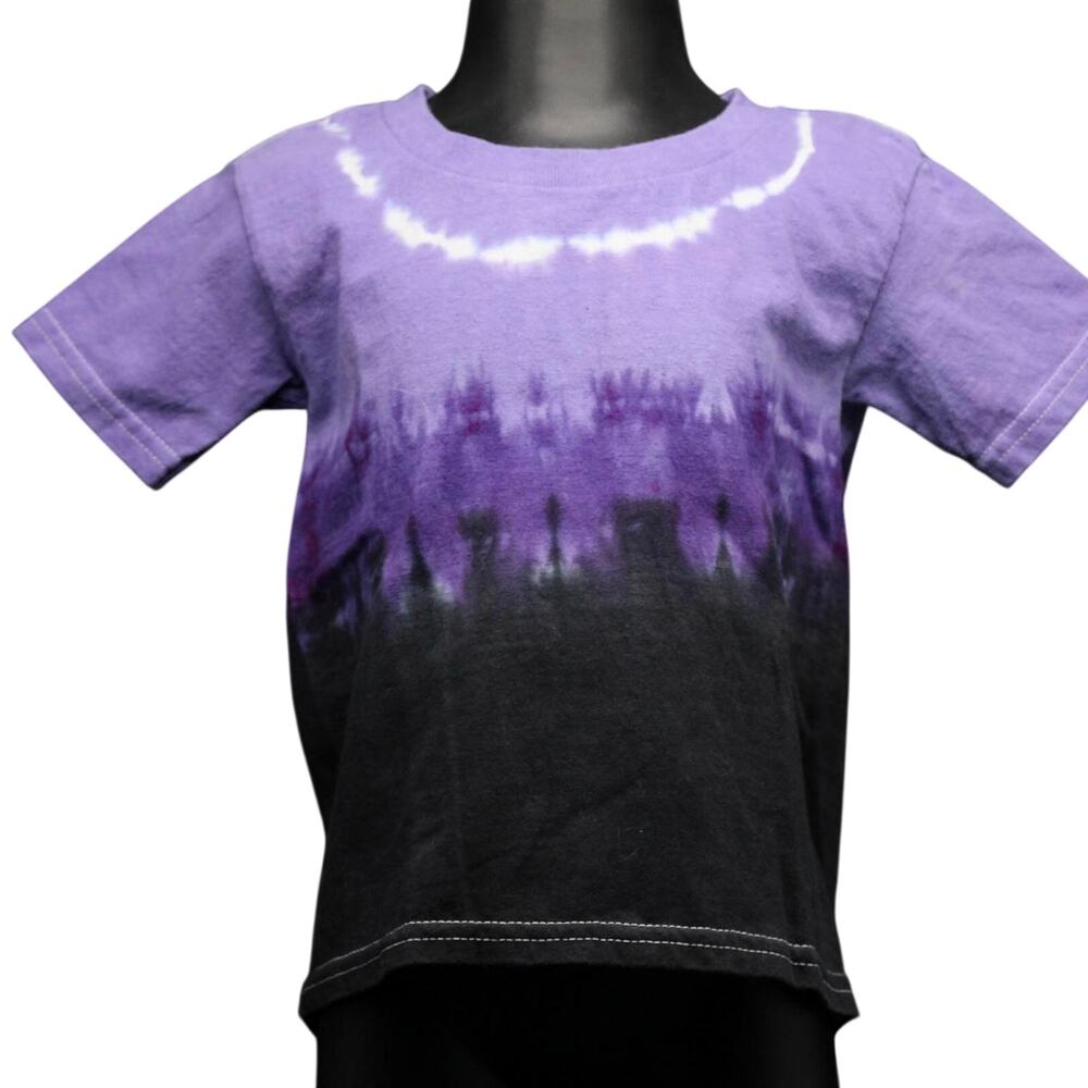 Kids Purple to Black Ombré T-Shirt - Size 6T